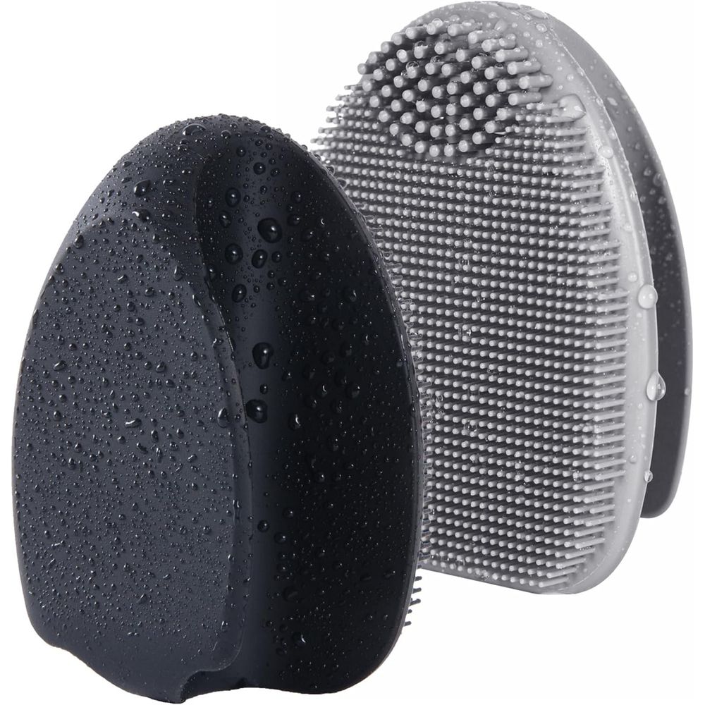 Exfoliating Scrub Mens - Silikon-Reinigungsbürste für die Gesichtsreinigung, Peeling, Massage,