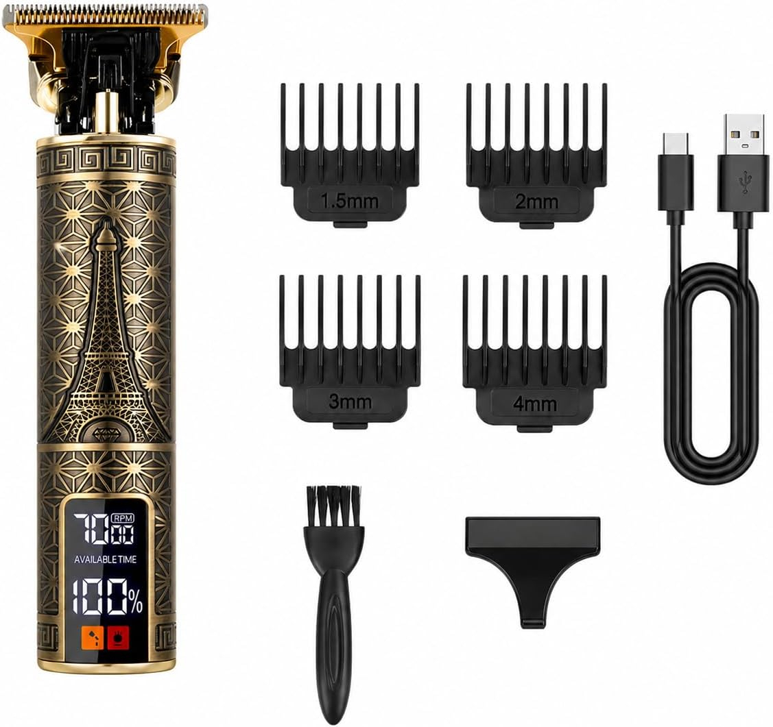 Mens Grooming Barber - Professioneller elektrischer Haarschneider für Männer mit