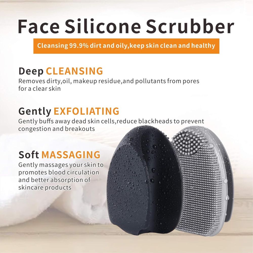 Silikon-Reinigungsbürste für d – Exfoliating Scrub Mens Bewertung und Preis