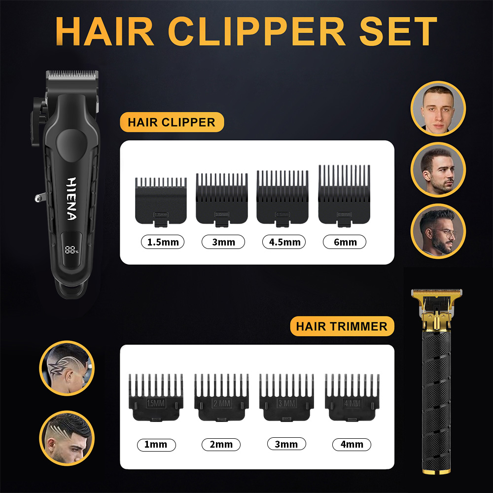HIENA 4-in-1 Haarschneidemasch – Mens Grooming Barber Bewertung und Preis