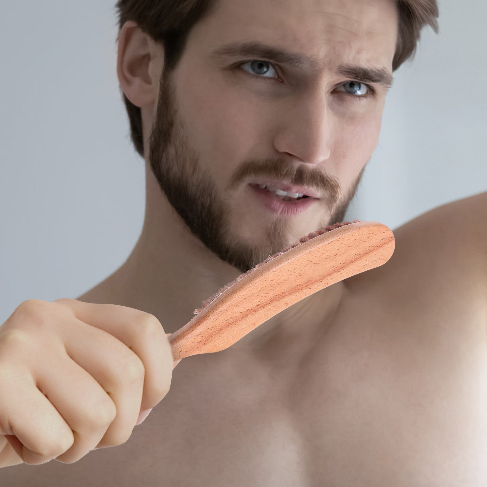 1 Stück Premium-Nylon-Bartbürs – Mens Grooming Barber Bewertung und Preis